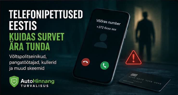 Telefonipettused Eestis: kuidas survet ära tunda
